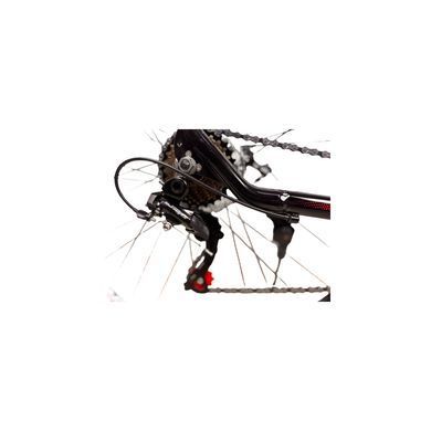 Велосипед CrossBike 29" Tracker 2024 Рама 21" black-red