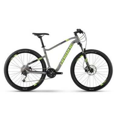 Велосипед Haibike SEET HardSeven 4.0 Deore19 HB 27.5", серо-зелено-черный, 2020