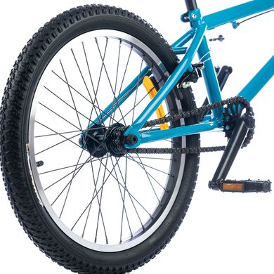 Велосипед Spirit Thunder 20", рама Uni, голубой/глянец,