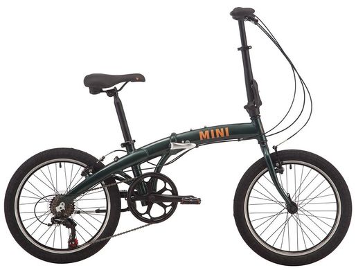 Велосипед 20" Pride MINI 6 темно-зелений, 2020
