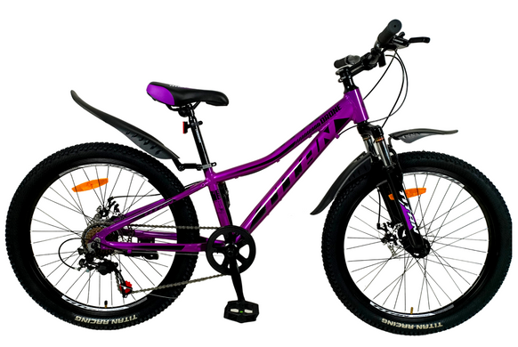 Велосипед Titan 24" Drone Рама-11"violet-black