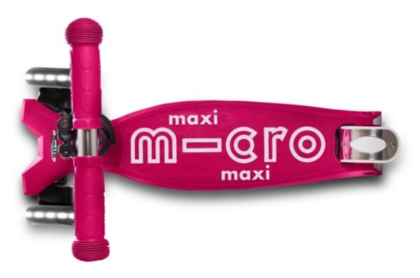 Самокат Maxi Micro Deluxe Pink LED