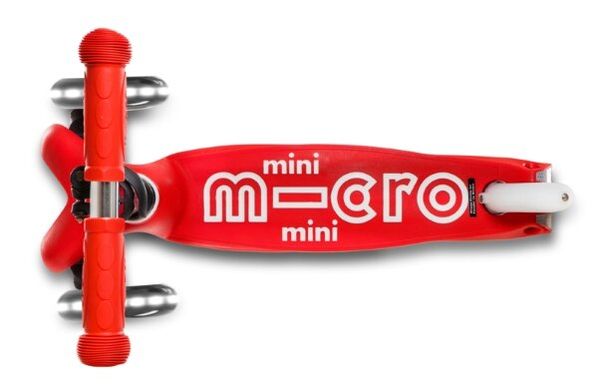 Самокат Mini Micro Deluxe Red LED