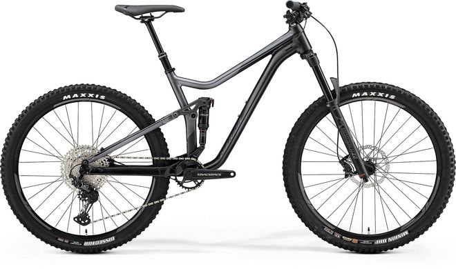 Велосипед Merida ONE-FORTY 600 SILK ANTHRACITE/BLACK 2021