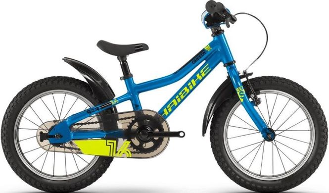 Велосипед Haibike SEET Greedy 16", голубой/салатовый/черный, 2020