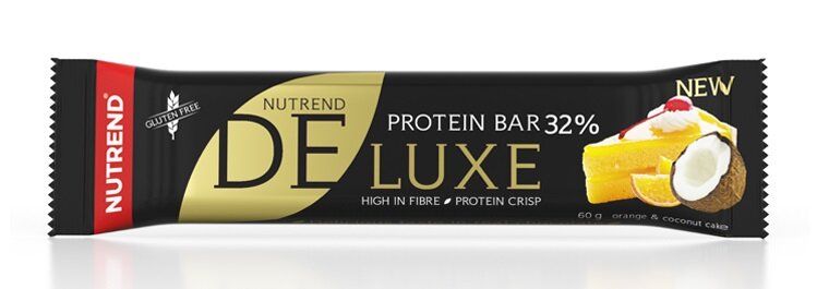 Спортивне харчування Nutrend Deluxe protein bar, 60 г, апельсиновий-кокосовий пиріг