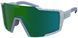 Окуляри Scott SHIELD terrazzo white/green chrome