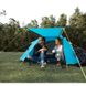Палатка четырехместная Naturehike P-Series NH18Z044-P 210T/65D, голубой 3 из 4