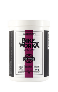 Густа змазка BikeWorkX Lube Star White банка 1 кг.
