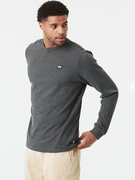 Реглан Picture Organic Sican LS dark grey melange XXL