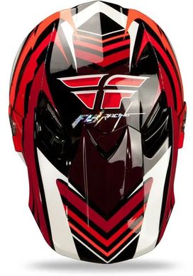Шлем FLY FORMULA STRYPER Helmet Red, L