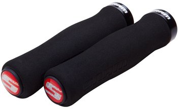 Грипсы SRAM Locking Grips Contour Foam 129mm Black with Single Black Clamp and End Plugs