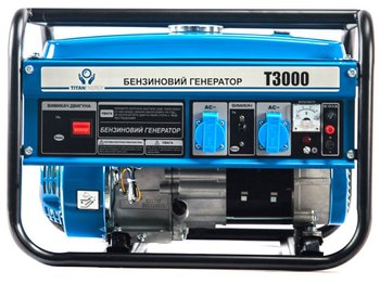Генератор газобензиновый Titan T3000