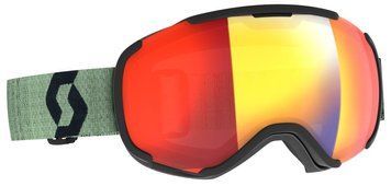 Маска горнолыжная Scott FAZE II soft green/black / enhancer red chrome S2