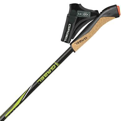 Палки для скандинавской ходьбы Gabel FX-75 Snake Carbon 105 Dual Spike (7009351011050)