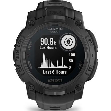 Смарт-часы Garmin Instinct 3, Tactical, Solar, 45mm, Black, GPS