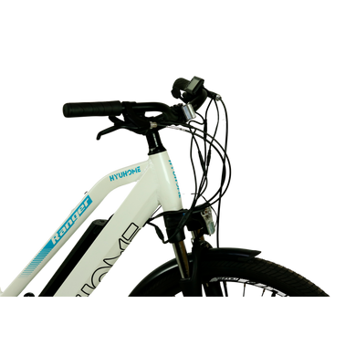 Велосипед Alvas​​​​​​​ 29" Ranger Lady white зад мотор 36V/350W, батарея 36V 12.5A/H, SHIMANO 1*7 S