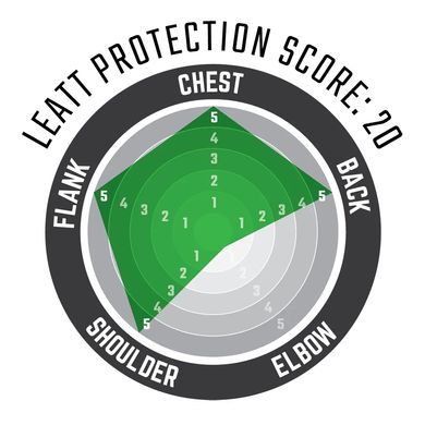 Захист тіла LEATT 6.5 Pro Chest Protector White, XXL