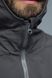 Трекінгова чоловіча куртка Soft Shell Tatonka Cesi M's Hooded Jacket, Dark Grey, XL 6 з 8