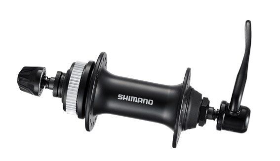 Втулка Shimano передн HB-RM66, 32сп, для диск торм Center Lock черн