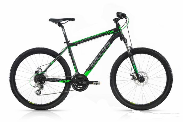 Велосипед Kellys 17 Viper 30 Black Green (27.5)
