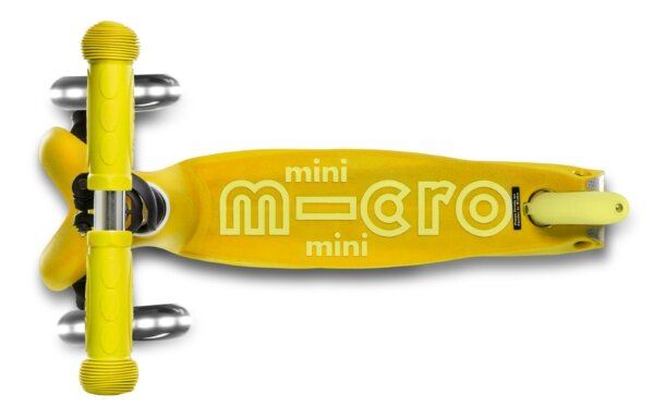 Самокат Mini Micro Deluxe Yellow LED