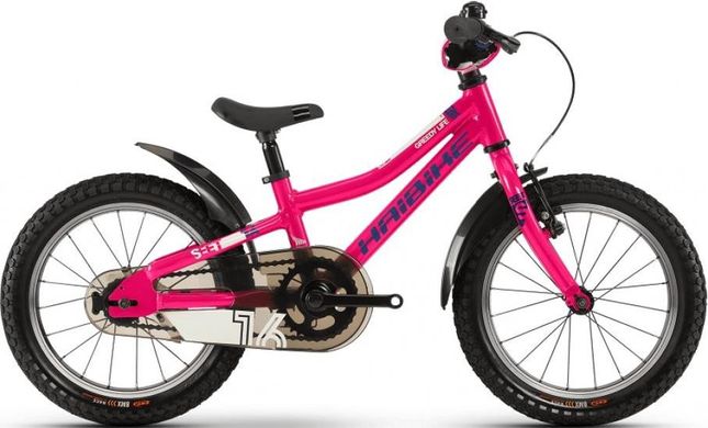 Велосипед Haibike SEET Greedy 16", розовый/голубой/белый, 2020