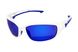 Захисні окуляри з поляризацією BluWater Seaside White Polarized (G-Tech™ blue), дзеркальні сині 1 з 6