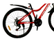 Велосипед Cross 26" EOS 2022 Рама-13" red 3 з 4