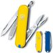 Нож складной Victorinox CLASSIC SD UKRAINE, желто-синий, 0.6223.8G.2 1 из 6