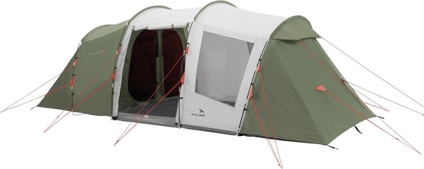 Палатка шестиместная Easy Camp Huntsville Twin 600 Green/Grey