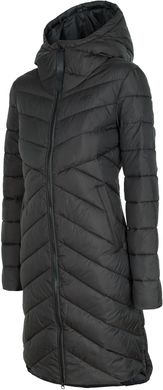 Куртка жіноча 4F подовжена чорна XS (H4Z19-KUDP007-CH)