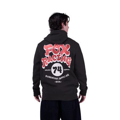 Кофта FOX Hoodie - RACEWEAR [Black], XL