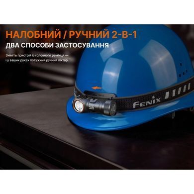 Фонарь налобный Fenix HM53R, черный