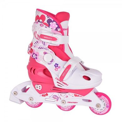 Детские раздвижные роликовые коньки Tempish FLOWER Baby skate (компл)-34-37