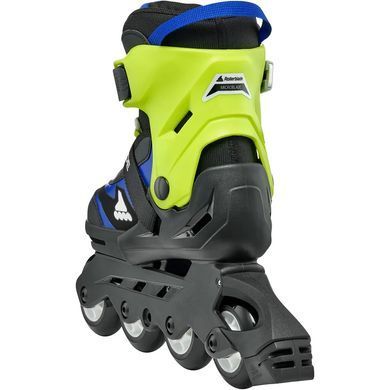 Роликовые коньки Rollerblade Microblade black-blue 36.5-40