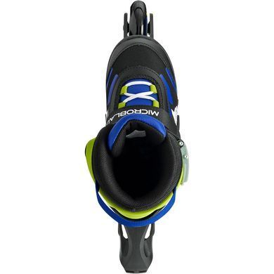 Роликовые коньки Rollerblade Microblade black-blue 36.5-40