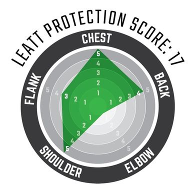 Защита тела детская LEATT Chest Protector 4.5 Pro Jr Red, YL/YXL