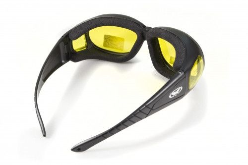 Окуляри захисні з ущільнювачем Global Vision Outfitter (yellow) Anti-Fog, жовті