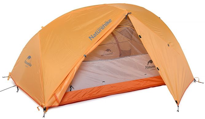 Палатка Naturehike Star-River 2 Updated NH17T012-T, 210T, оранжевый