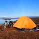 Палатка сверхлегкая одноместная с футпринтом Naturehike Cycling 1 NH18A095-D, 210T, оранжевая 4 из 5