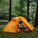Палатка сверхлегкая одноместная с футпринтом Naturehike Cycling 1 NH18A095-D, 210T, оранжевая 5 из 5
