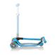 Самокат Globber PRIMO FOLDABLE LIGHTS, блакитний, колеса з підсвічуванням, до 50кг, 3+ 4 з 6