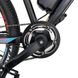 Велосипед Trinx X1E Lite 26" Matt-Black-Green-Blue 8 из 9