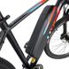 Велосипед Trinx X1E Lite 26" Matt-Black-Green-Blue 7 из 9