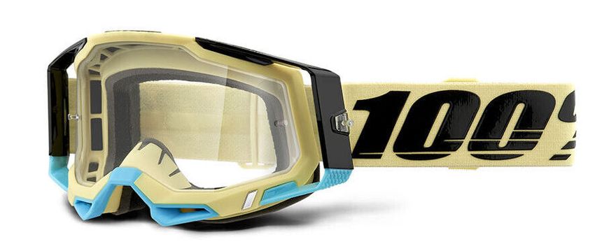 Мотоочки Ride 100% RACECRAFT 2 Goggle Airblast - Clear Lens, Clear Lens
