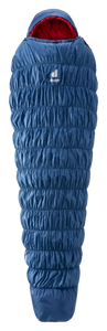Спальный мешок Deuter Exosphere -10° L цвет 3515 steel-fire правый