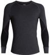 Термокофта Icebreaker 260 Zone LS Crewe MEN JET HTHR/BLACK S