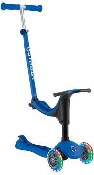 Самокат Globber GO UP SPORTY синій, до 20/50кг 1+, колеса з підсвіткою