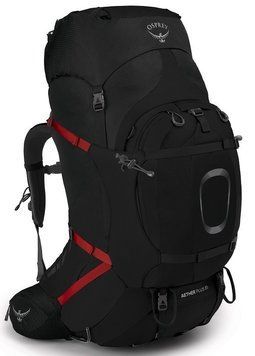 Рюкзак Osprey Aether Plus 85 black - S/M - чорний